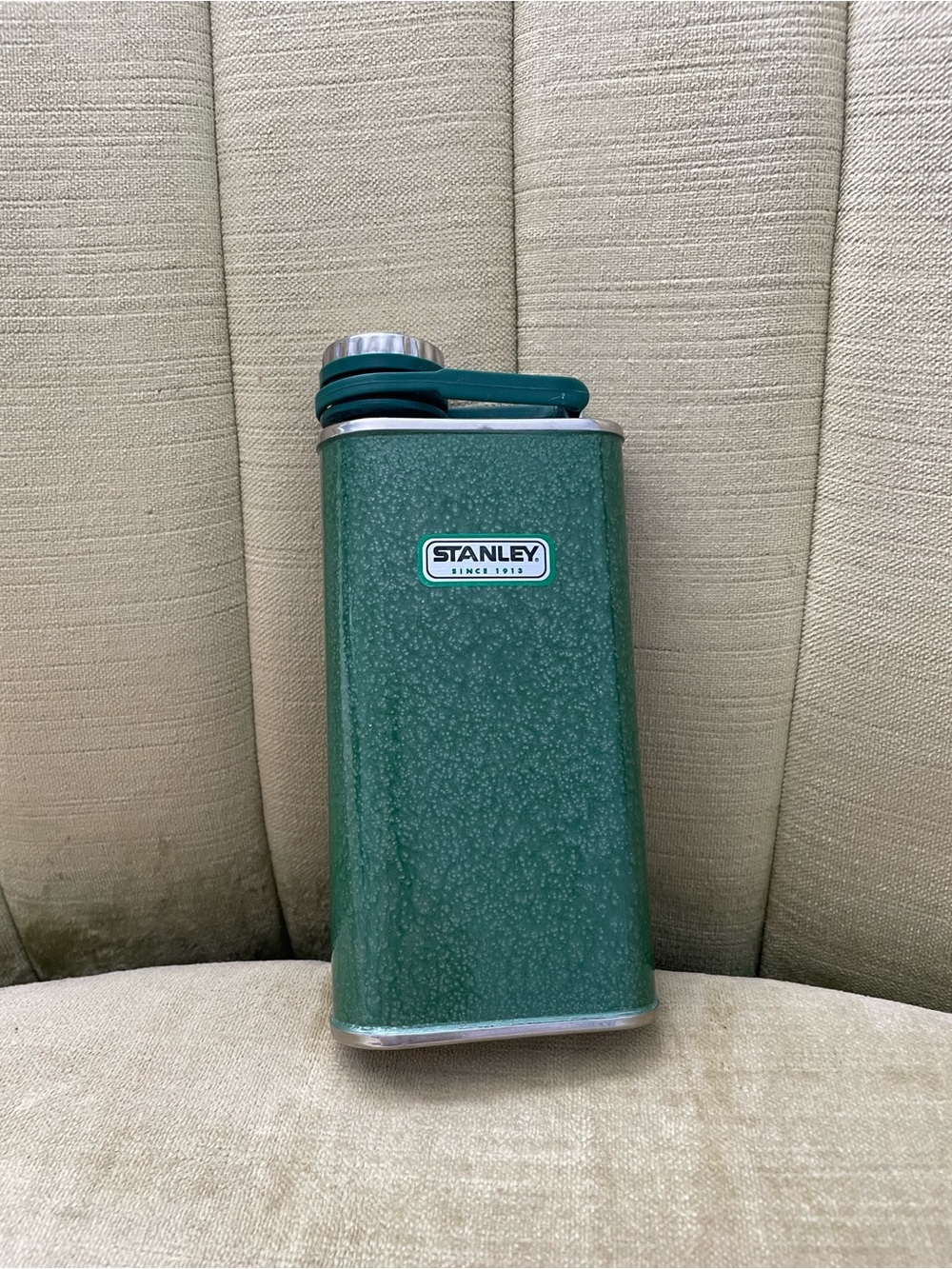 Stanley Classic Green Flask 8oz. With Easy Fill Lid